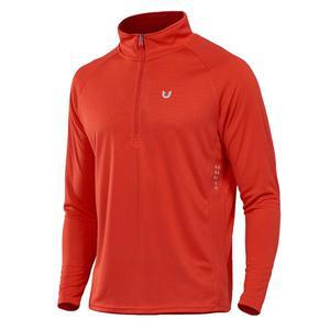 노스야드 러닝 셔츠 긴팔 쿼터 지퍼 풀오버