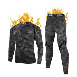 뮤즈나 남성용 보온 상하 세트 속옷 내복 기본 레이어와 부드러운 플리스 안감