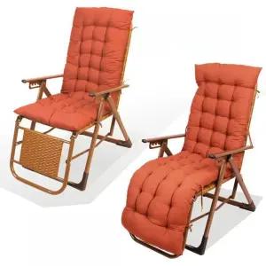 흔들의자 패드 리클라이너 대나무 쿠션 의자 무중력 라탄