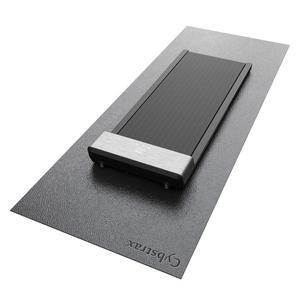 사이브스트랙스 러닝머신 매트, 고정식 스핀 바이크용 자전거 트레이너 96인치 x 36인치 자전거, 러닝머신, 타원형, 요가용 미끄럼 방지 운동 기구 매트 - 카펫이나 하드우드용 바닥 보호대