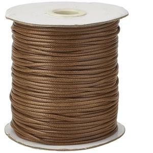 카보다이얼 175야드 1.5mm 카키 브라운 왁스 폴리에스터 코드 매끄러운 원형 실 브레이슬릿 비딩 공예 줄 트위니 로프 벌크 롤 보석 제작 재봉 스티칭 마크라임 목걸이 DIY