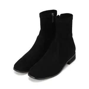 [25FW 신상]바바라 양가죽 스판 여성 앵클부츠 3cm_BBI856