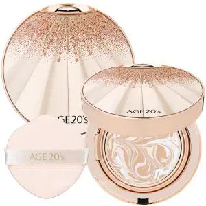 에이지투웨니스 에센스 커버 팩트 HG 오로라 골드에디션 21호 본품1개 (케이스랜덤)