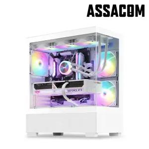 AMD 9600+RTX5070Ti+32GB+1TB 화이트 / 조립PC 게이밍컴퓨터 게이밍PC 배그 로아 팰월드 데스