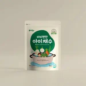 퓨어잇 마미편한 아이채수 4gx10개 이유식 육수 국내산 100 유아식 국물 아이밥 식사 만들기 간편 재료 아