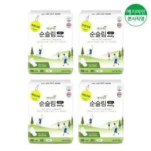 [예지미인]순슬림데일리 생리대 대형 28Px4팩