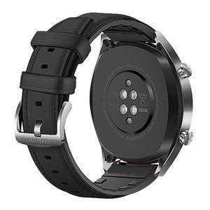 가죽 밴드 호환 갤럭시 워치 울트라 47mm / , 실리콘 교체 스트랩이 있는 손목밴드 남성 여성