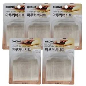 [골드스마일]오공 마루커버시트 찍힘 가리기 실속 보수용 화이트 5개