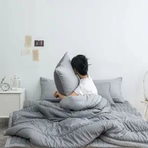 [골드스마일]그레이스 소프트 간절기 이불베개세트 3color SS