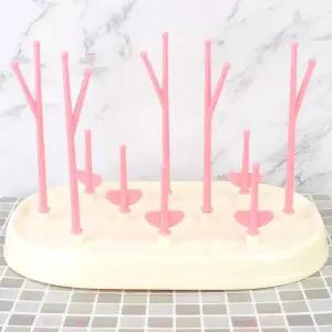 [골드스마일]젖병 건조대 플라스틱 병건조대 일본