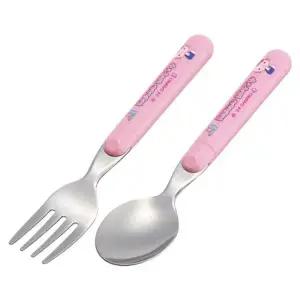 [골드스마일]헬로키티 마슈구미 스푼포크세트 2P 14cm 스텐 캐릭터