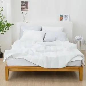 [골드스마일]파르페 스노우리플 순면 여름이불 퀸