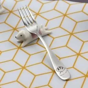 DMK 스테인리스 베이비 윙크 아동 포크 1P OPP포장 (W163D8A)