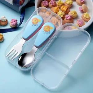 [골드스마일]어린이 숟가락 세트 유아 포크 수저 유아용품