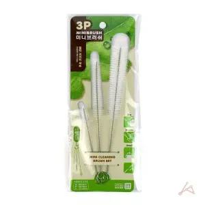 [골드스마일]빨대 세척 솔 긴 청소 브러쉬 3종 전용 도구 애완용