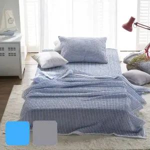 [골드스마일]아링 시어서커 냉감 홑이불 Q 2컬러