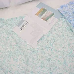 [골드스마일]여름 차가운 홑이불 도비 리플 얇은 원단 담요이불 인견이불