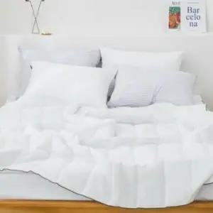 [골드스마일]쿨링 여름 순면 이불 냉감 홑이불 슈퍼싱글 스노우