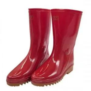 [라일리] Rly 농사용장화 안전장화 여자용 적색 반장화 235