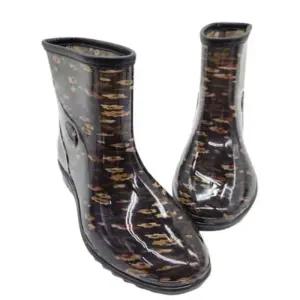 [라일리] Rly 여자장화 주방용장화 여자 플라워 단장화 255m