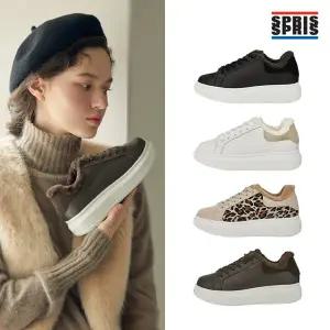 [스프리스] 5cm 여성 퍼스니커즈 미끄럼방지 발수코팅