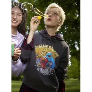 매장정품 탑텐 TOPTEN 여성) 플리스 콜라보 스웨트 후디 (SESAME STREET)_MSF4TH2903 MSF4TH2903 299781