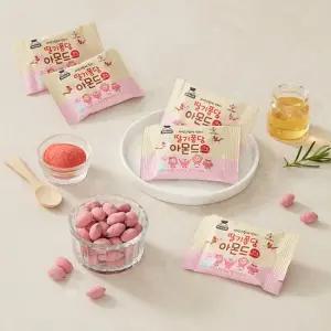 아이누리 딸기퐁당아몬드 10gX40입 400g