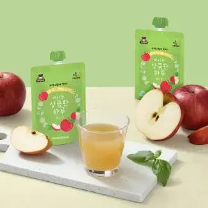 아이누리 마시는상큼한하루 유기사과) 100mlX40개