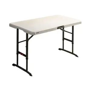 라이프타임 상판일체형 (1220x600) 접이식 테이블 다용도 매대