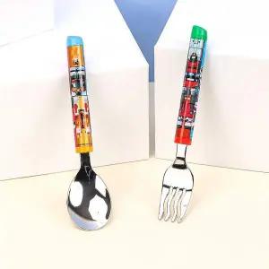 스푼포크 어린이 유아 식사 밥포크 세트