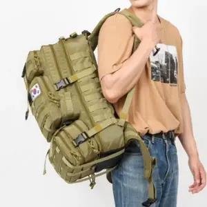 백팩 가방 신상 인기 남성 베이지 여행 밀리터리 패션