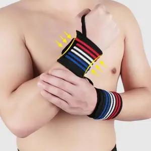 [리디아넬]헬스용 압박 손목보호대 1개 J41103 손목롱보호대 아데 (S33181673)