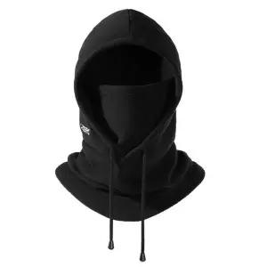 [토마]블랙 후드 바라클라바/방한/방풍 마스크 스키 헬멧 반다나 넥워머 비니 귀도리(CN235)