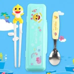 어린이 유아 귀여운 미니 입체 손가락 젓가락 세트