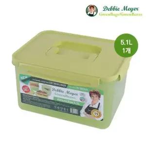 데비마이어 김치통 그린 5.1L