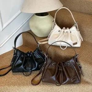 [다잇템] 여성 스타일 끈 토트 스트리트 크로스백