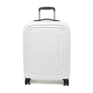 만다리나덕 로고덕 21인치 확장형 기내용 캐리어 여행 가방 화이트 SZV2427O