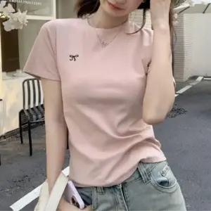 슬림핏 티 리본 심플