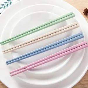 파스텔 밀 다회용 플라스틱 젓가락 세트_23549421