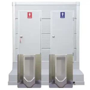 포세식화장실 박스형 소변기2개 EAB-2