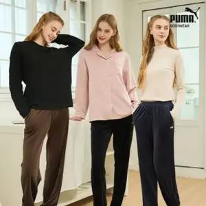 푸마 여성 웜셀 벨로아 기모 팬츠 3종