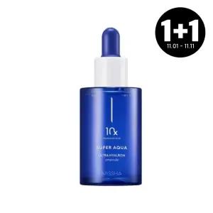 [1+1][미샤] 수퍼아쿠아 울트라 히알론 앰플 47ml