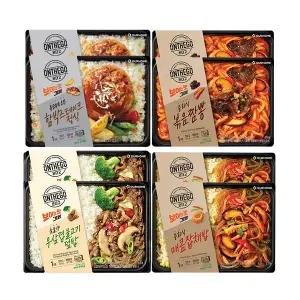 온더고 중화세트3(매콤잡채밥2,볶음짬뽕2,함박2,우삼불고기2)
