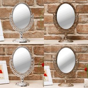 인테리어 엔틱 양면 탁상거울(중) 화장대 전신 벽 화장 공주 엔틱 손 거울 판촉