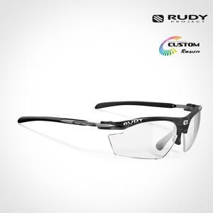 루디 선글라스 라이돈2 커스텀 그라파이트-블랙 미러+변색 SP537895BK 스포츠 고글