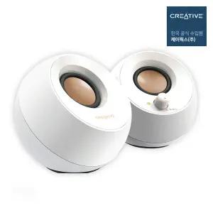 크리에이티브 PEBBLE 2.0 (화이트) 스피커