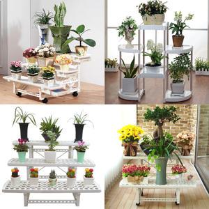 국산 화분받침대 2단 화분정리대 다육이 진열대 다용도 베란다선반