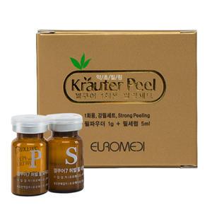 약초필링 강필set 셀프 홈케어 1회분 모공관리
