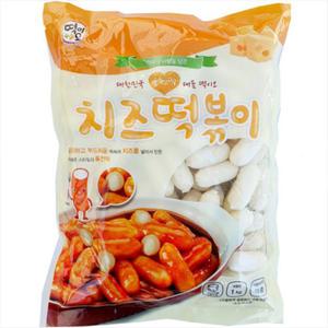 떡이오 국산쌀 냉동 치즈 떡볶이 떡 1kg