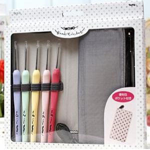 (L3) 튤립 슈크레 비즈&크로쉐 레이스코바늘세트